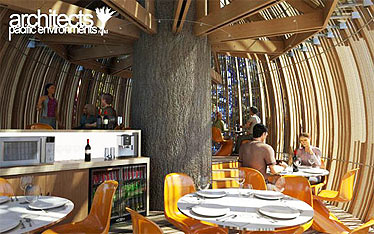 Baumhaus: Yellow Treehouse Restaurant